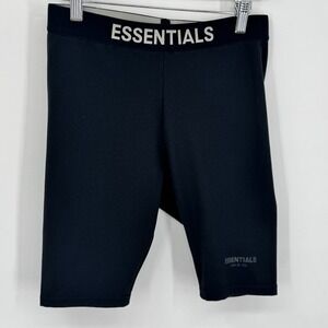 ESSENTIALS‎ Fear of God Black Bike Shorts Womens Size S